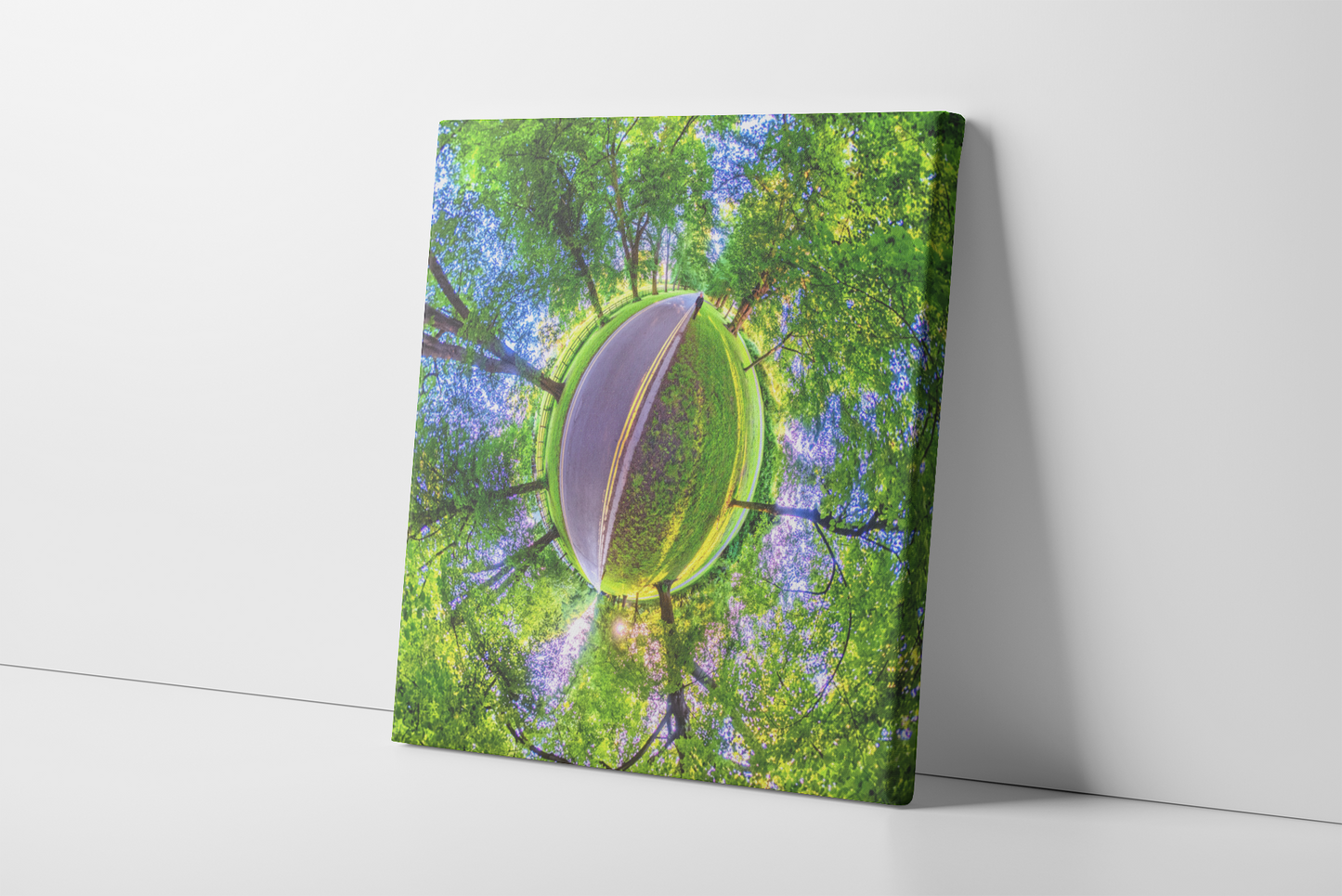 Another Green World, Tiny Planet Photograph.